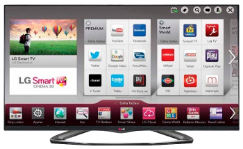 LG 47LA660V 2013 nowy! Telewizor z obsługą 3D i Smart TV przyjmuje sygnał cyfrowy DVB-T2, może współpracować z anteną satelitarną bez dekodera