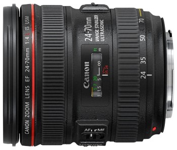 Canon EF 24-70mm f/4L IS USM Uniwersalny standardowy obiektyw doskonale nadaje się do pełnoklatkowych aparatów EOS i większości scen.